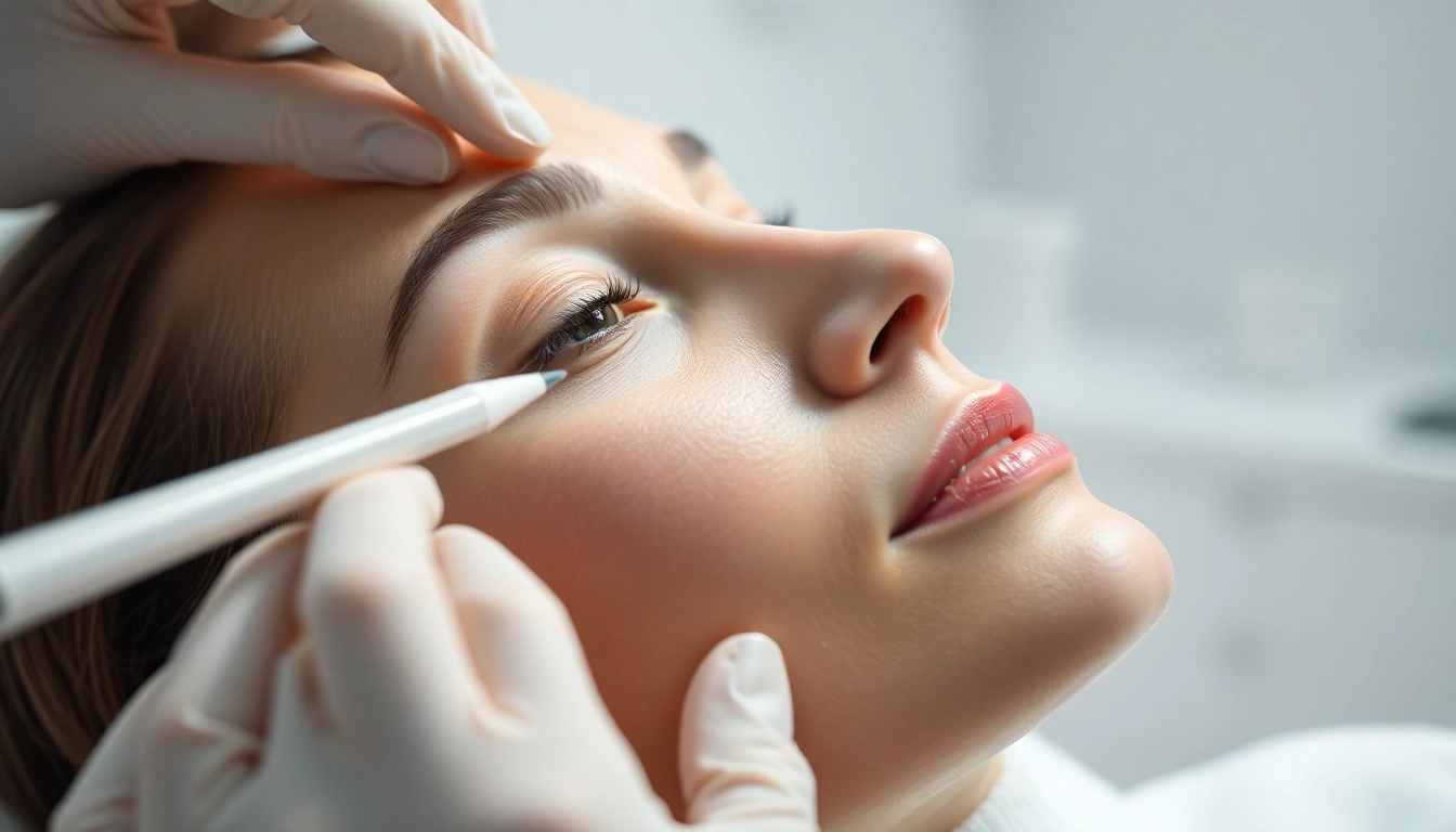 Enhance youthful appearance with Botox Behandlung by an experienced practitioner in a serene environment.