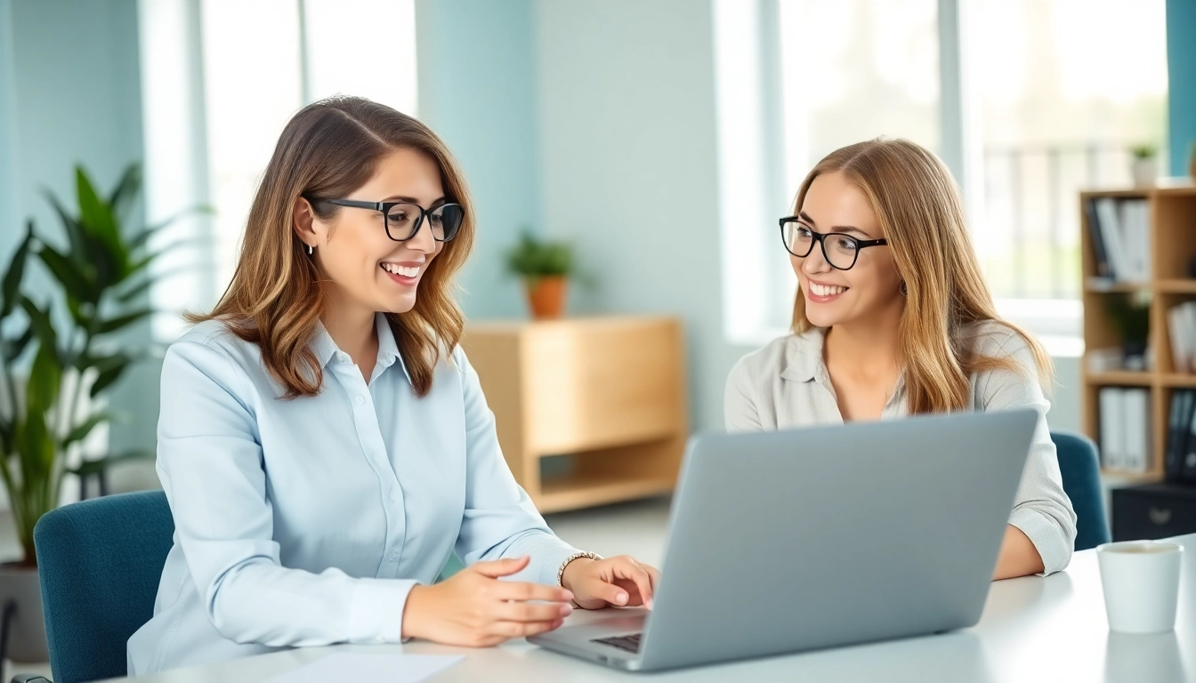 Professional Life Coach Online guiding a client through a virtual session for personal growth and success.