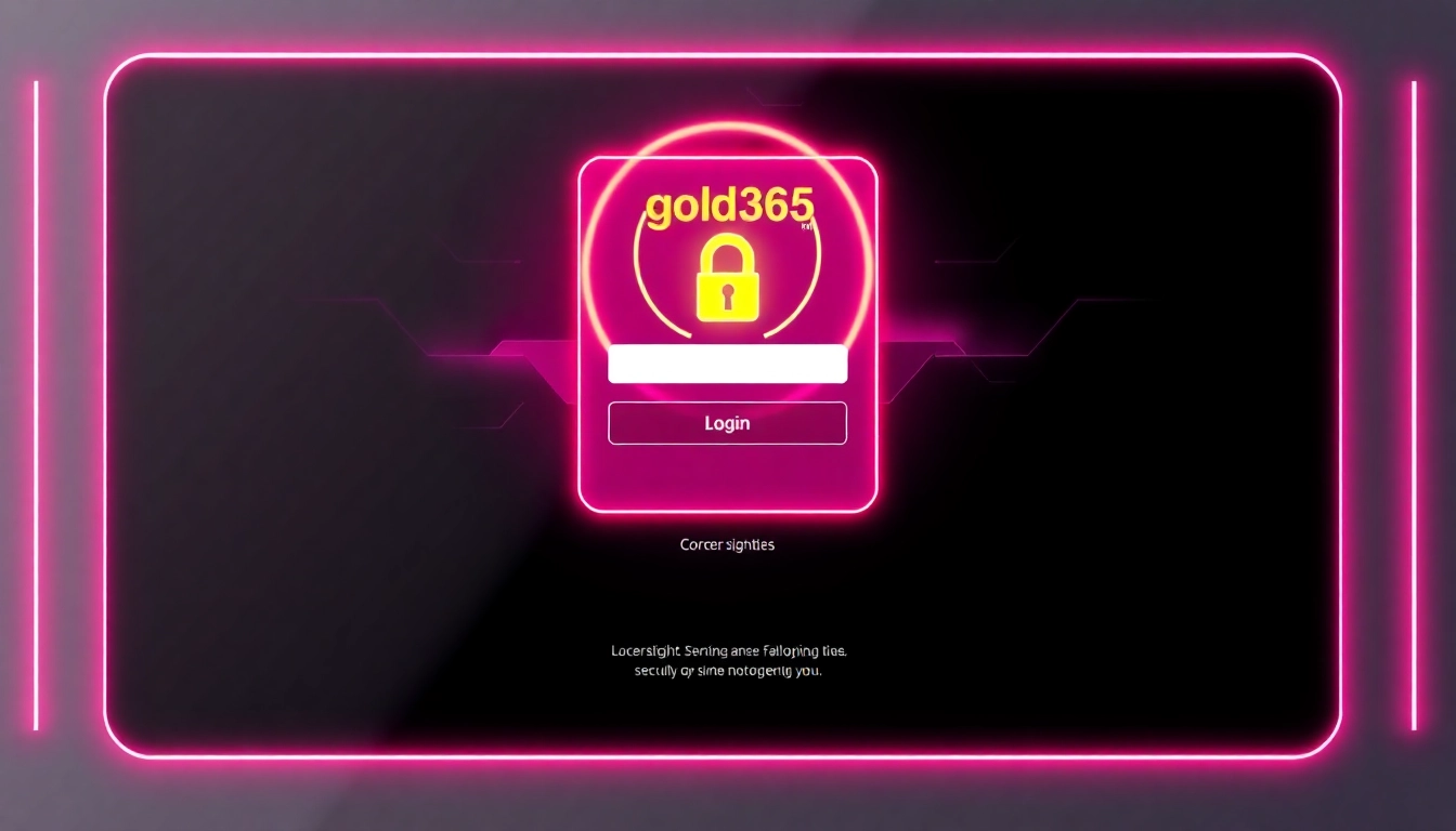 Secure gold365 ID login dashboard with clear interface and engaging visuals for seamless betting experience.