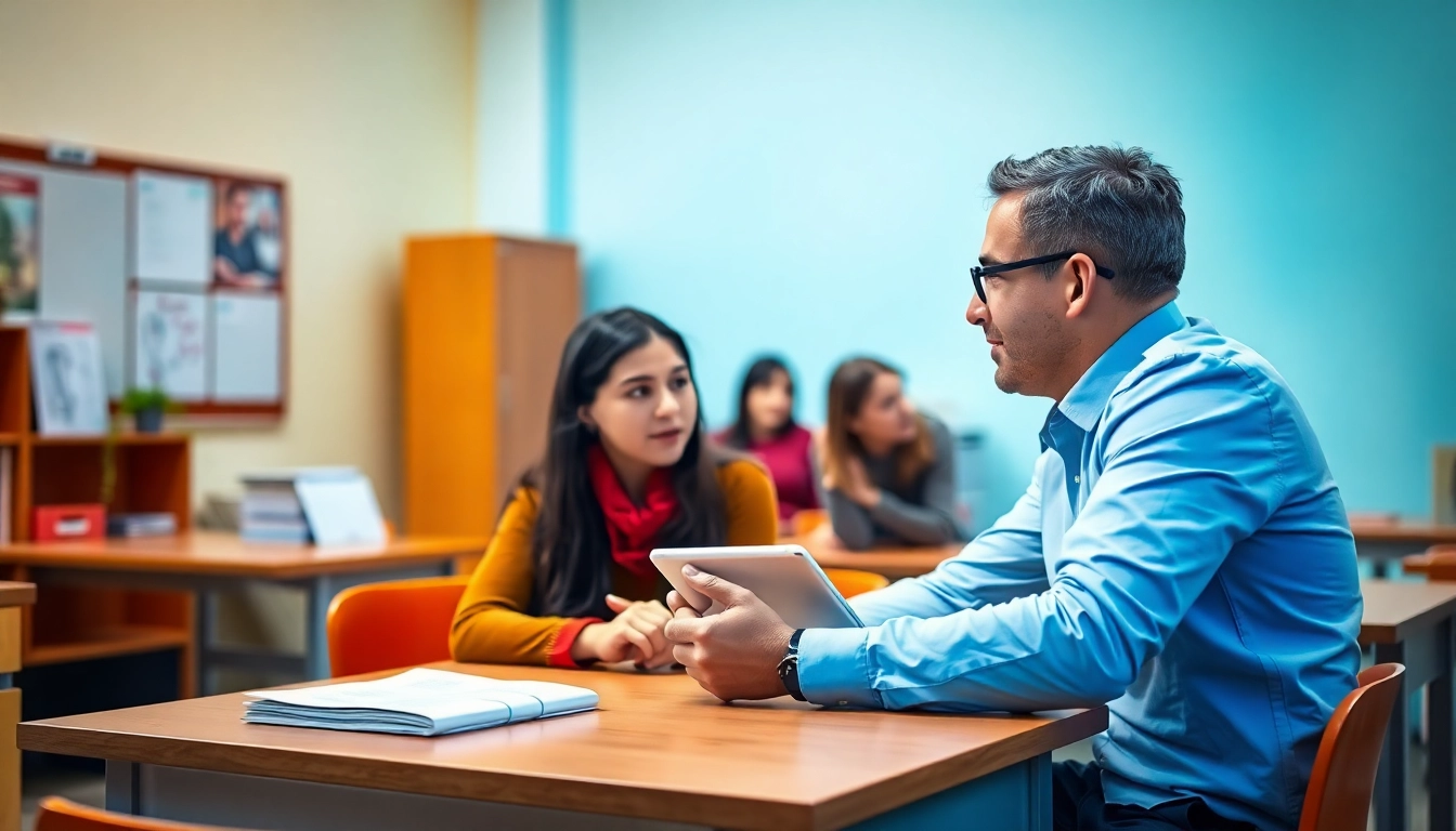 Personable tutor guiding a student in Dbayeh during tutoring in Dbaye sessions, emphasizing personalized learning support for Lebanese students.