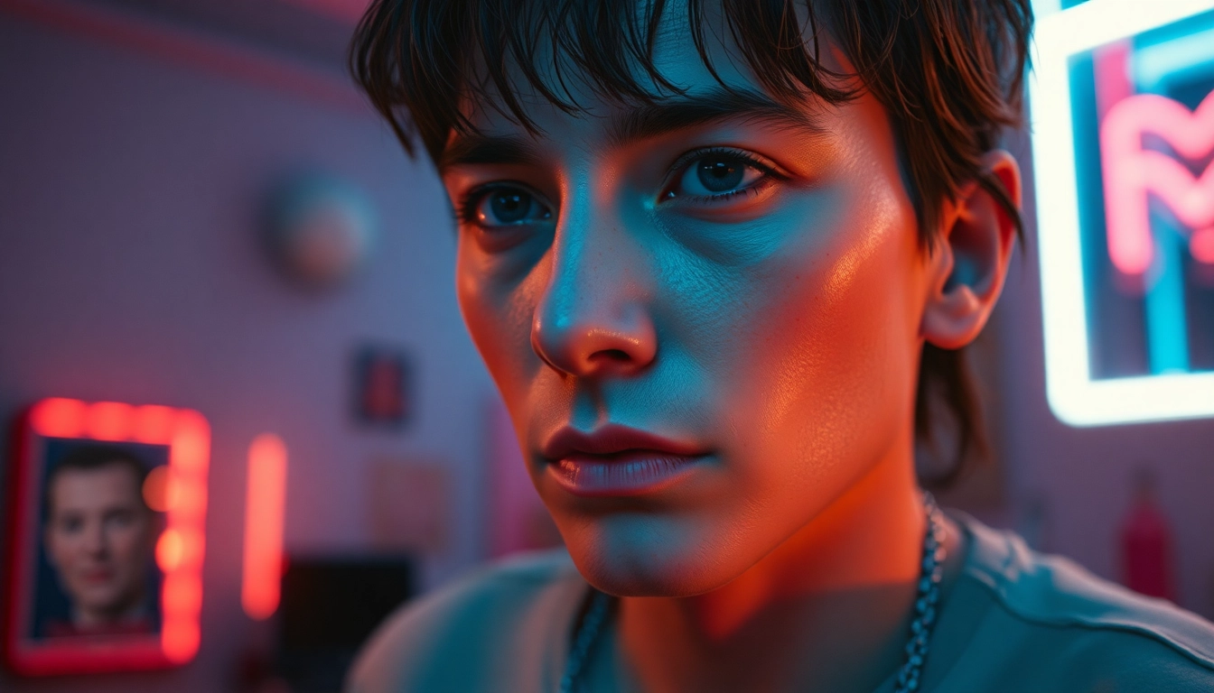 Hyperreal NSFW AI Generator scene: cinematic portrait with dramatic lighting.