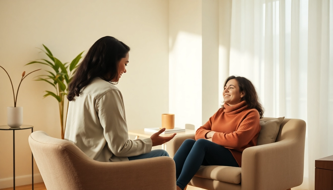Psycholog Lublin providing empathetic therapy in a welcoming, professional setting to support mental well-being.