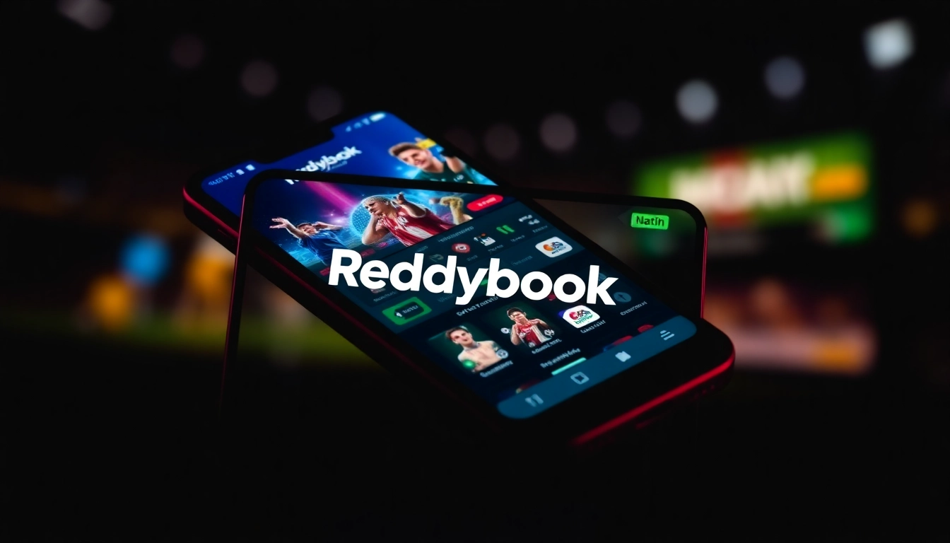 Reddybook online betting app in action on mobile, showcasing sports and casino options for seamless gaming experience