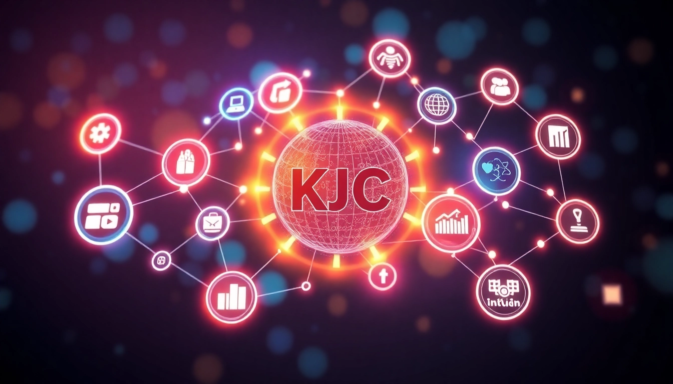 KJC leading digital entertainment ecosystem emphasizing innovation, trust, and global connectivity for users and partners.