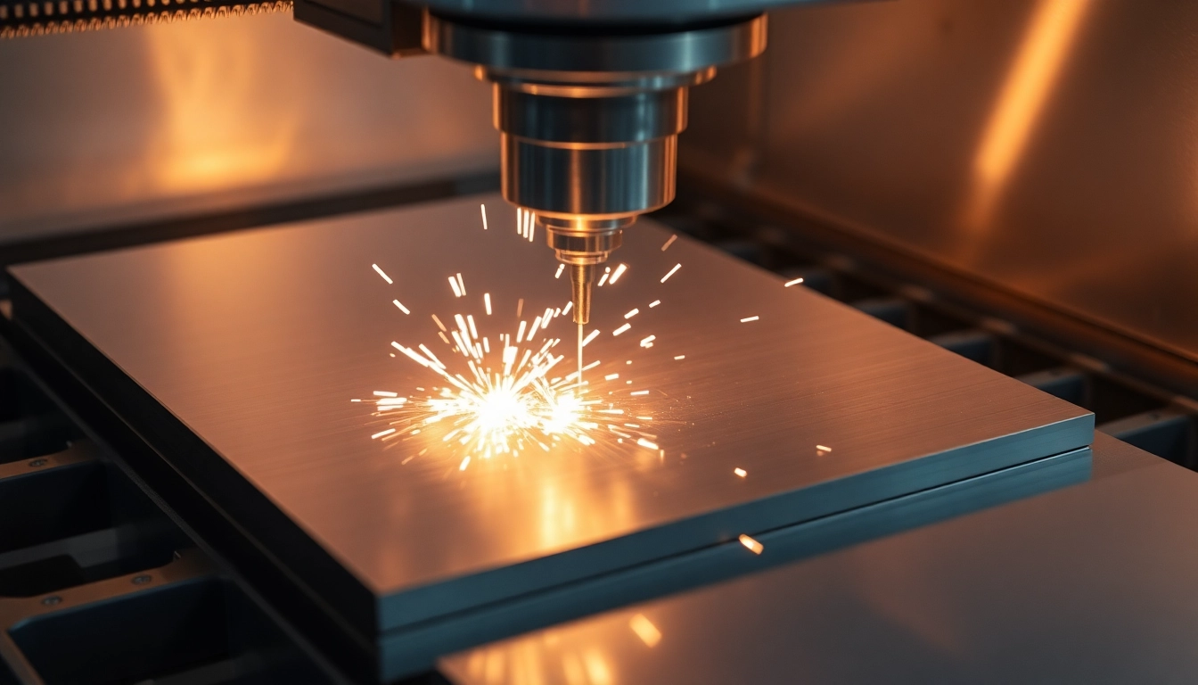 Professional frezowanie CNC process with a modern milling machine shaping aluminum components