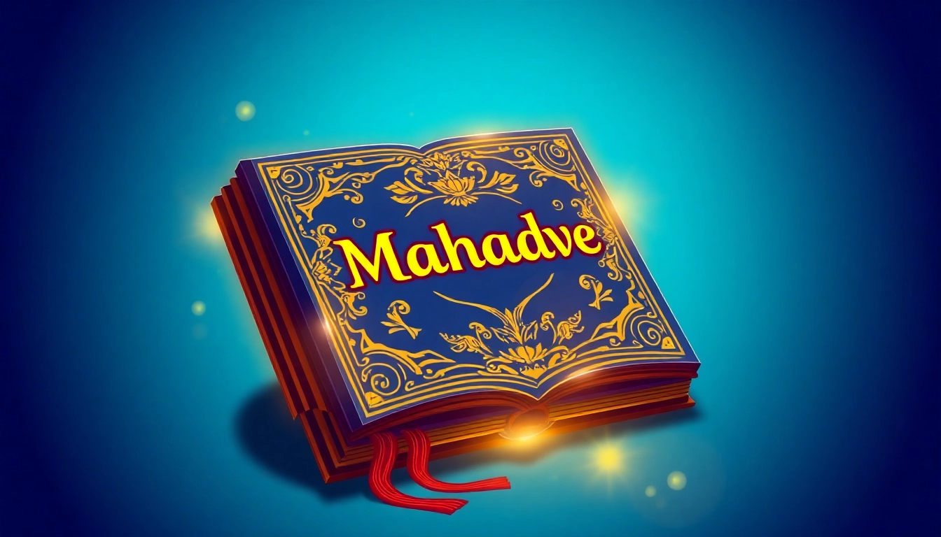 Mahadev book image showcasing a trusted online betting platform with modern design and Indian