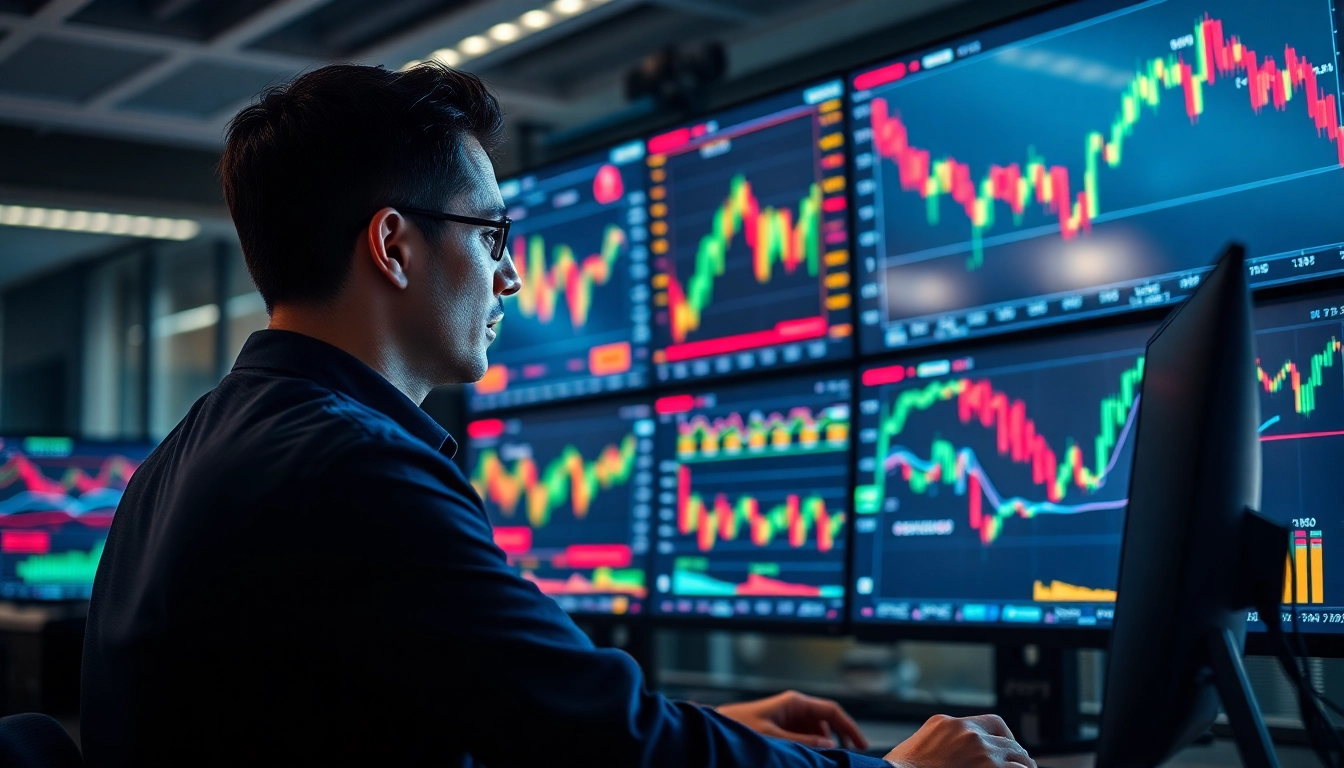Trading view platform with detailed charts and market data for informed trading decisions